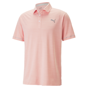 PUMA 538709-07 CLOUDSPUN HAYSTACK POLO - POLO MAJICA MOŠKA - ROZA BARVA - US L