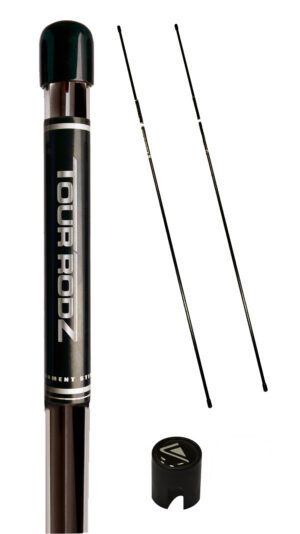 LONGRIDGE TOUR RODZ ALIGNMENT STICKS - 2PC - BLACK