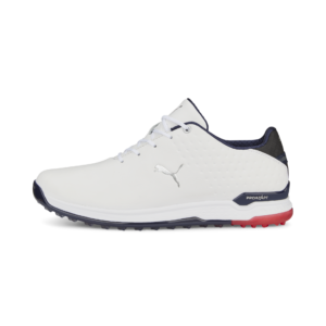 PUMA 376044-04 PROADAPT ALPHACAT LEATHER - ČEVLJI MOŠKI - BELA/MODRA BARVA - EU 41