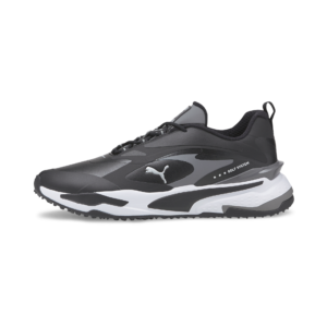 PUMA 376357-03 GS-FAST - ČEVLJI UNISEX - ČRNA BARVA - EU 46.5