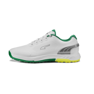 PUMA 378692-01 ALPHACAT NITRO - ČEVLJI MOŠKI - BELA/ZELENA BARVA - EU 39