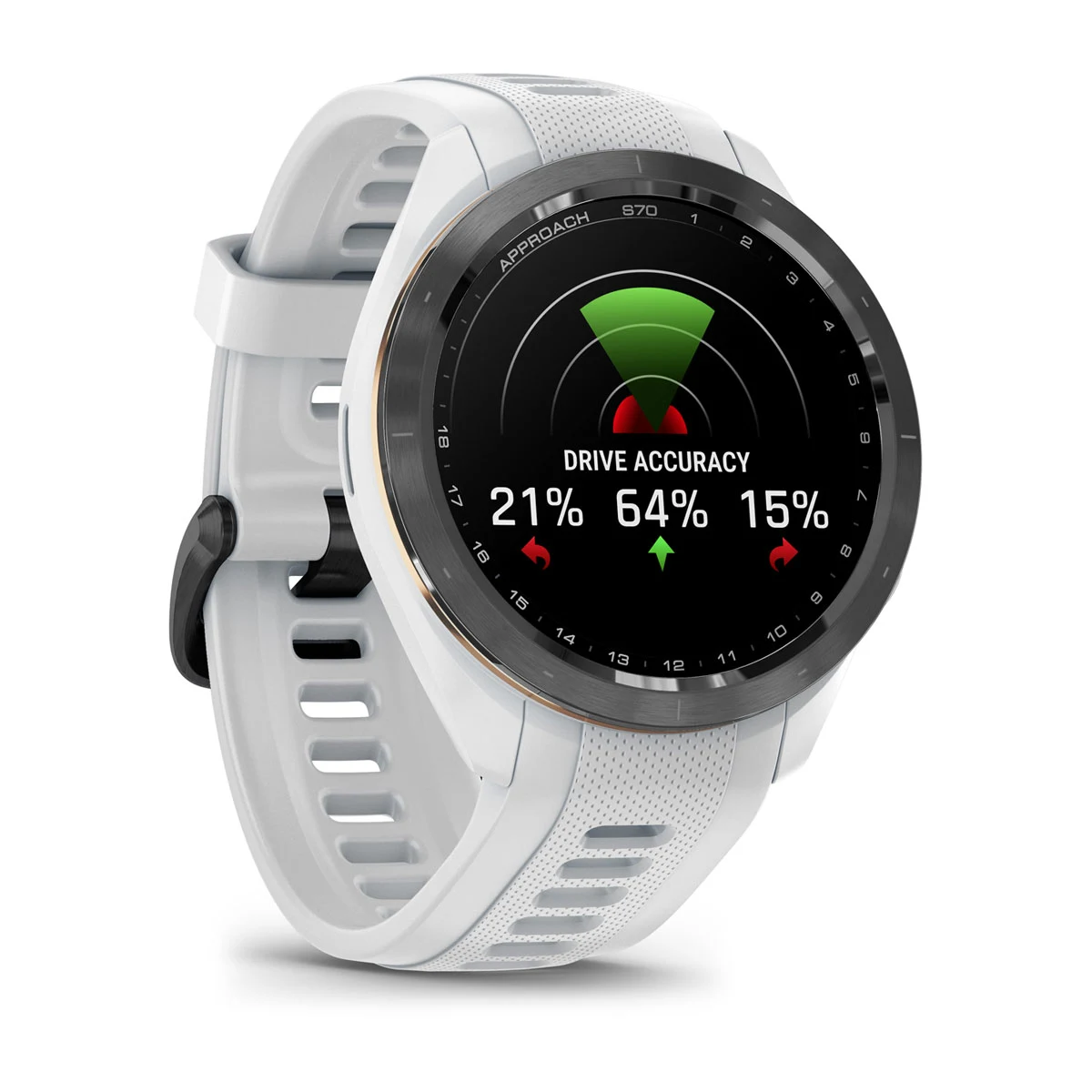 GARMIN 010-02746-10 APPROACH S70 - GOLF URA - BELA BARVA - 42MM - slika 2