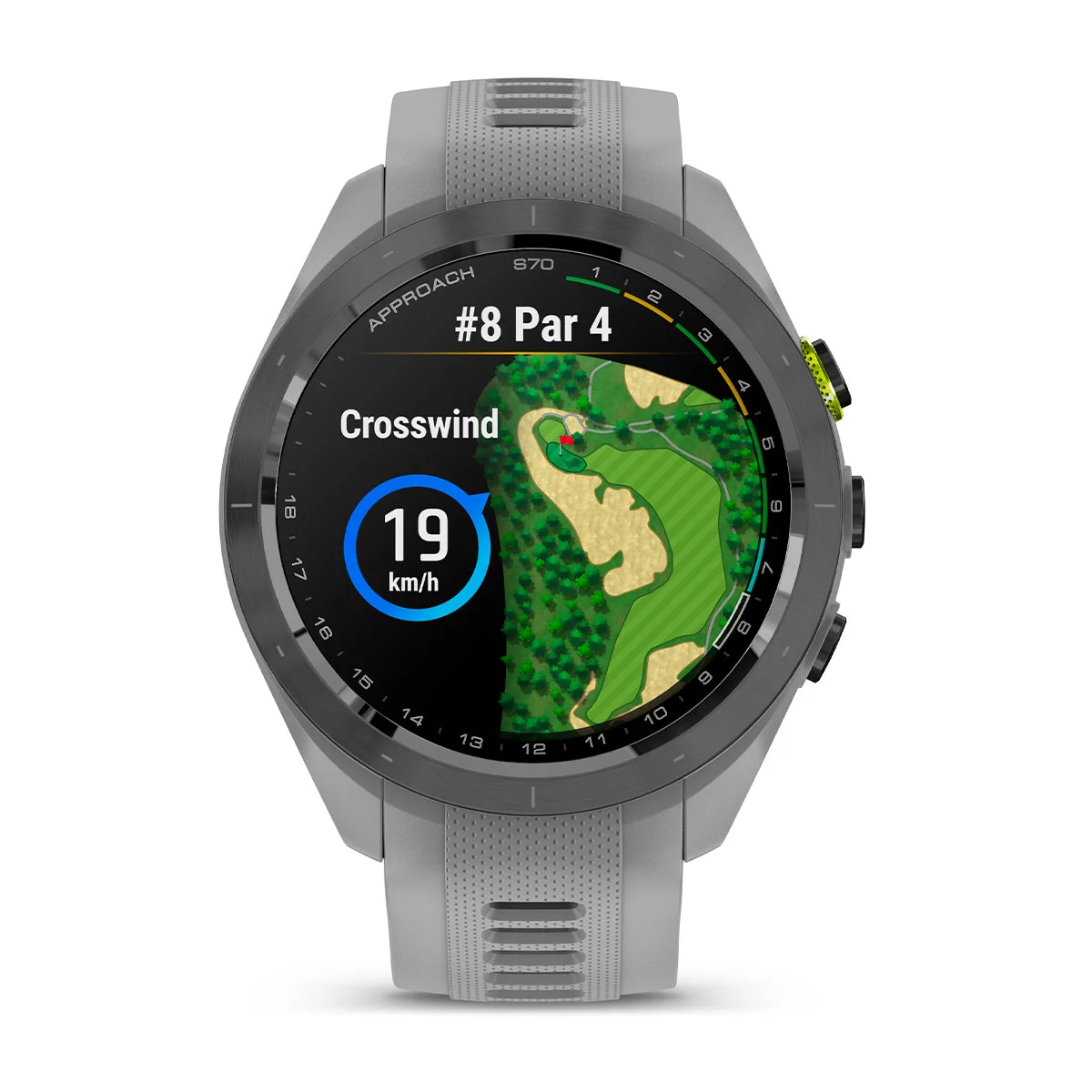 GARMIN 010-02746-11 APPROACH S70 - GOLF URA - SIVA BARVA - 42MM - slika 7