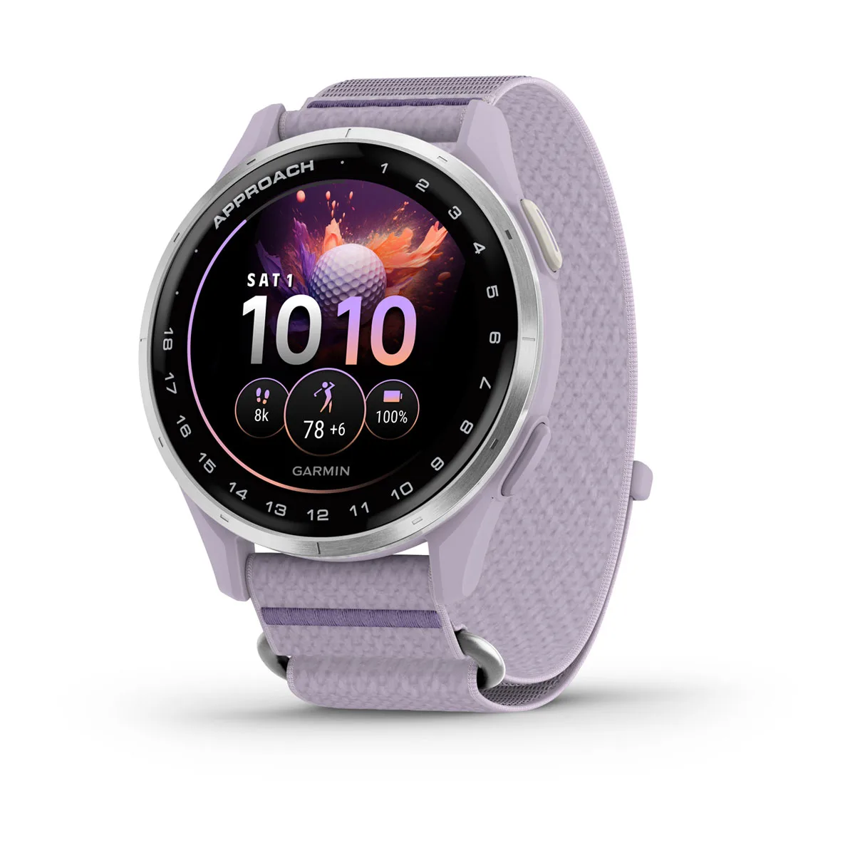 GARMIN 010-03898-10 APPROACH J1 - GOLF URA - LILA BARVA - 43MM