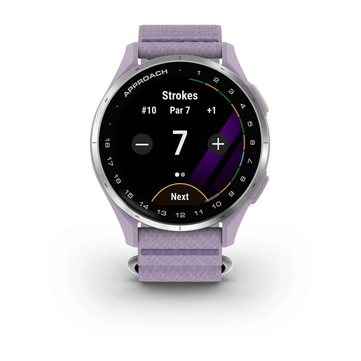 GARMIN 010-03898-10 APPROACH J1 - GOLF URA - LILA BARVA - 43MM - slika 7
