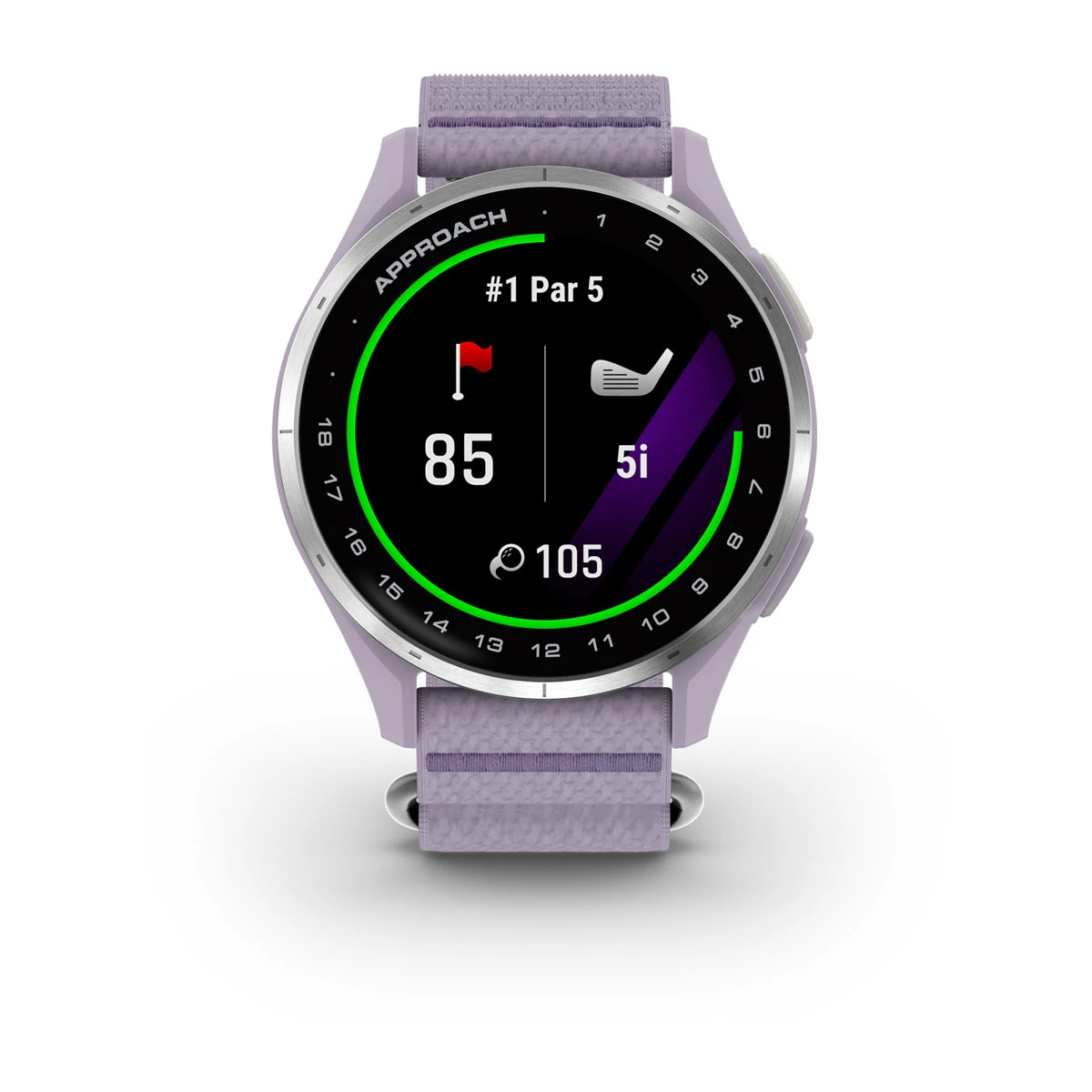 GARMIN 010-03898-10 APPROACH J1 - GOLF URA - LILA BARVA - 43MM - slika 12