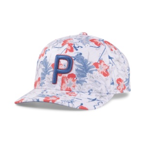 PUMA 023809-01 NASSAU P SNAPBACK CAP - KAPA ŽENSKA - BELA BARVA - INT OSFA