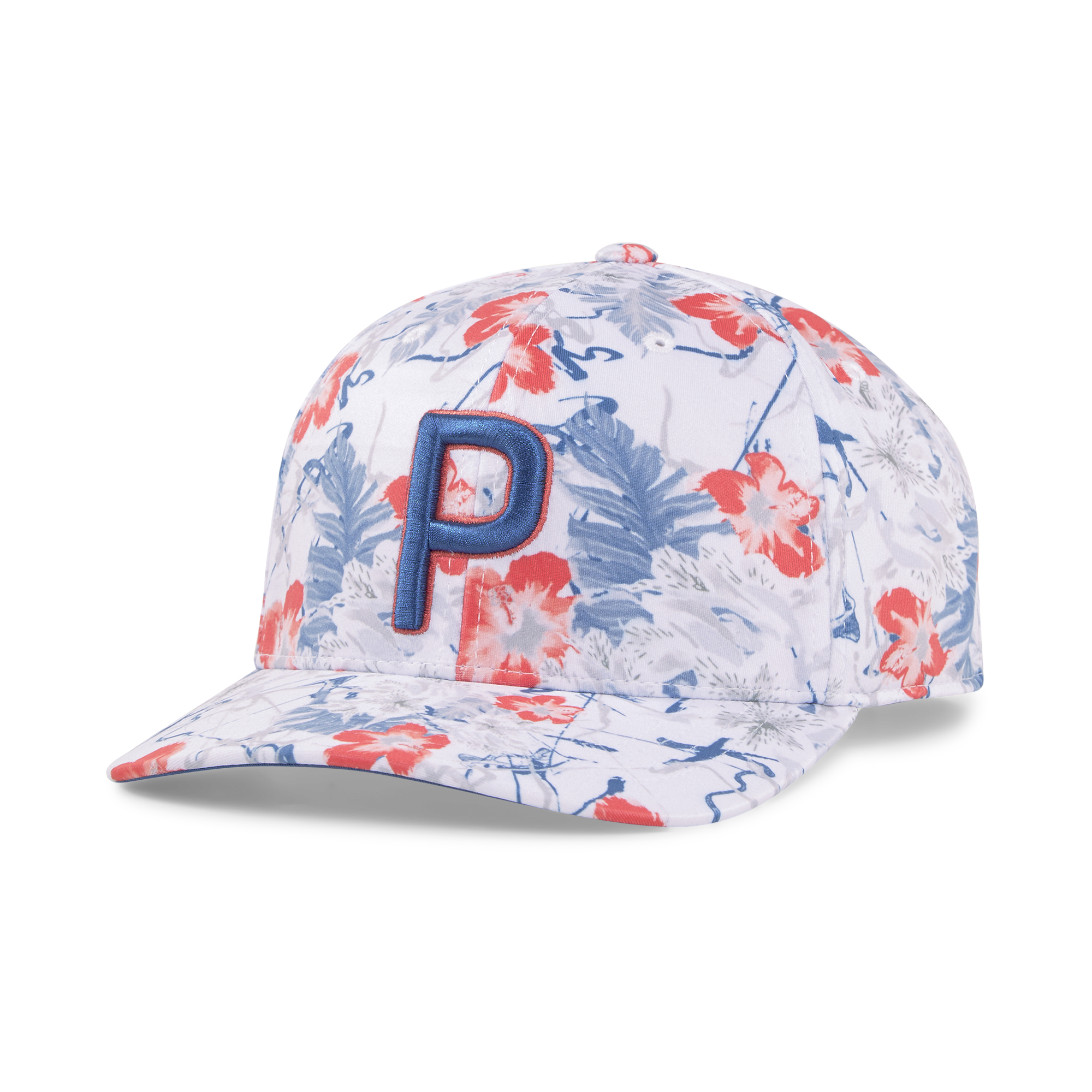 PUMA 023809-01 NASSAU P SNAPBACK CAP - KAPA ŽENSKA - BELA BARVA - INT OSFA
