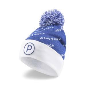PUMA 024148-01 P REMOVABLE POM BEANIE - KAPA MOŠKA - MODRA BARVA - INT OSFA