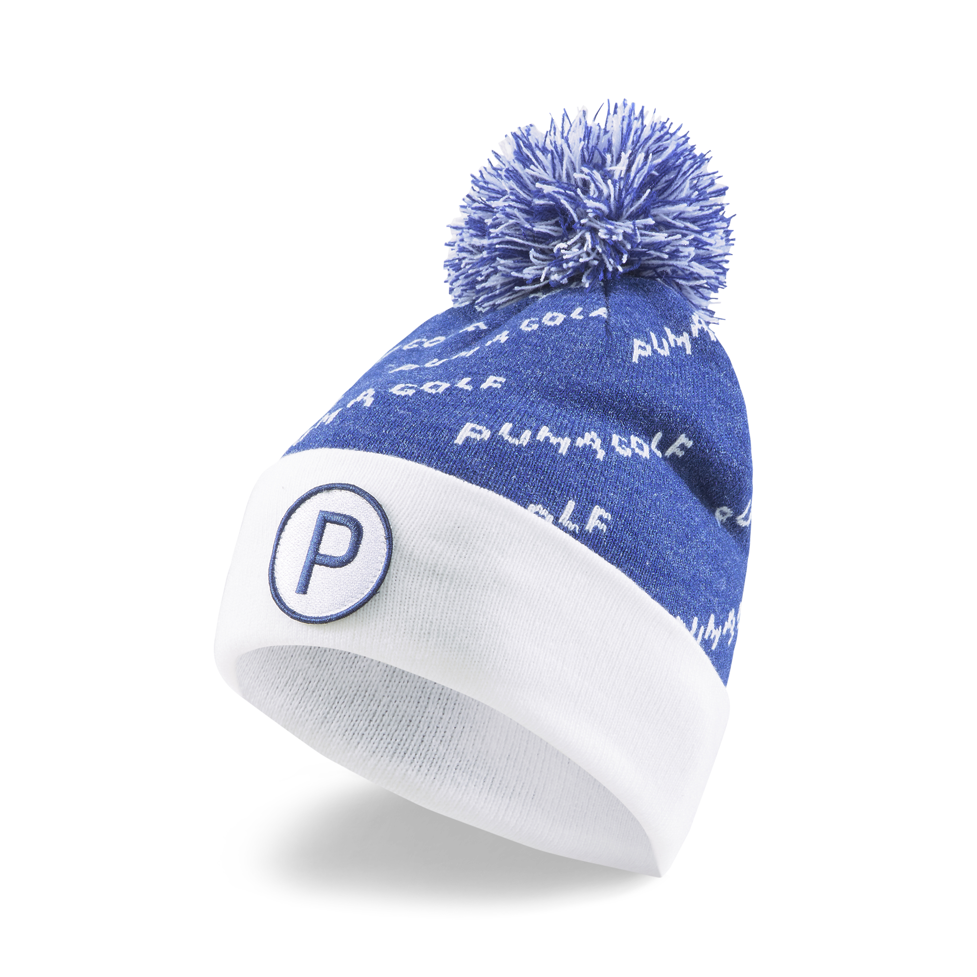 PUMA 024148-01 P REMOVABLE POM BEANIE - KAPA MOŠKA - MODRA BARVA - INT OSFA