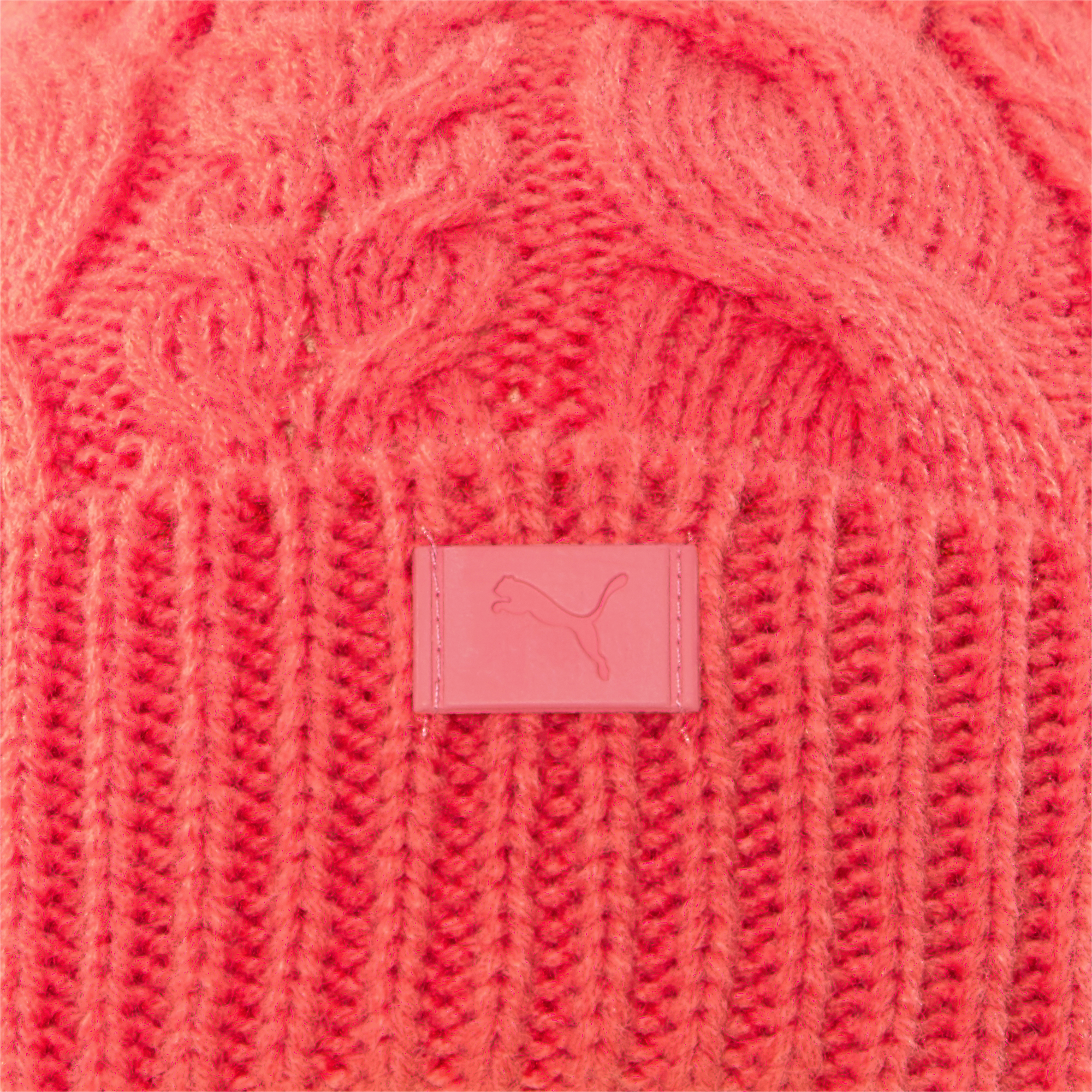PUMA 024218-03 W'S CABLE POM BEANIE - KAPA ŽENSKA - ROZA BARVA - INT OSFA - slika 4