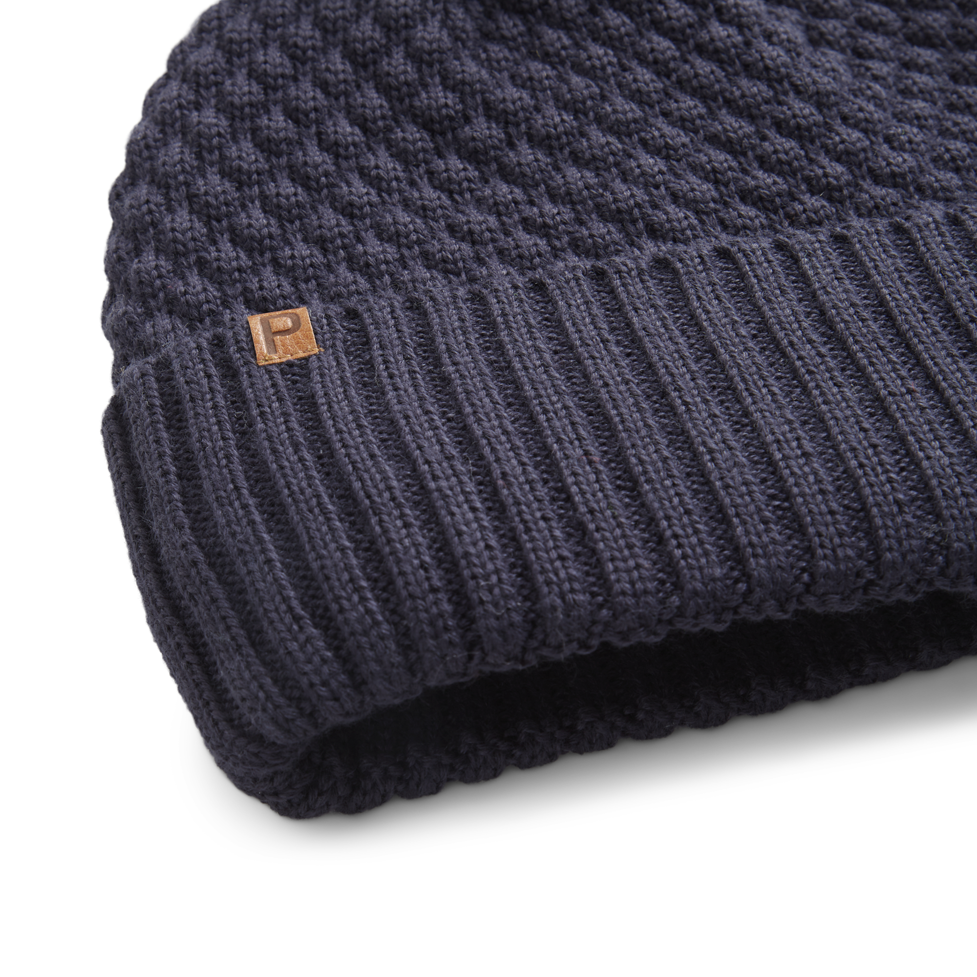 PUMA 024808-01 W WRMLBL POM BEANIE - KAPA ŽENSKA - MODRA BARVA - INT OSFA - slika 3