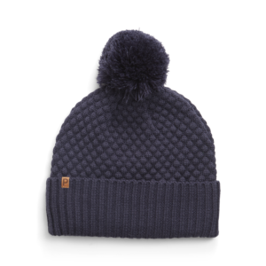 PUMA 024808-01 W WRMLBL POM BEANIE - KAPA ŽENSKA - MODRA BARVA - INT OSFA