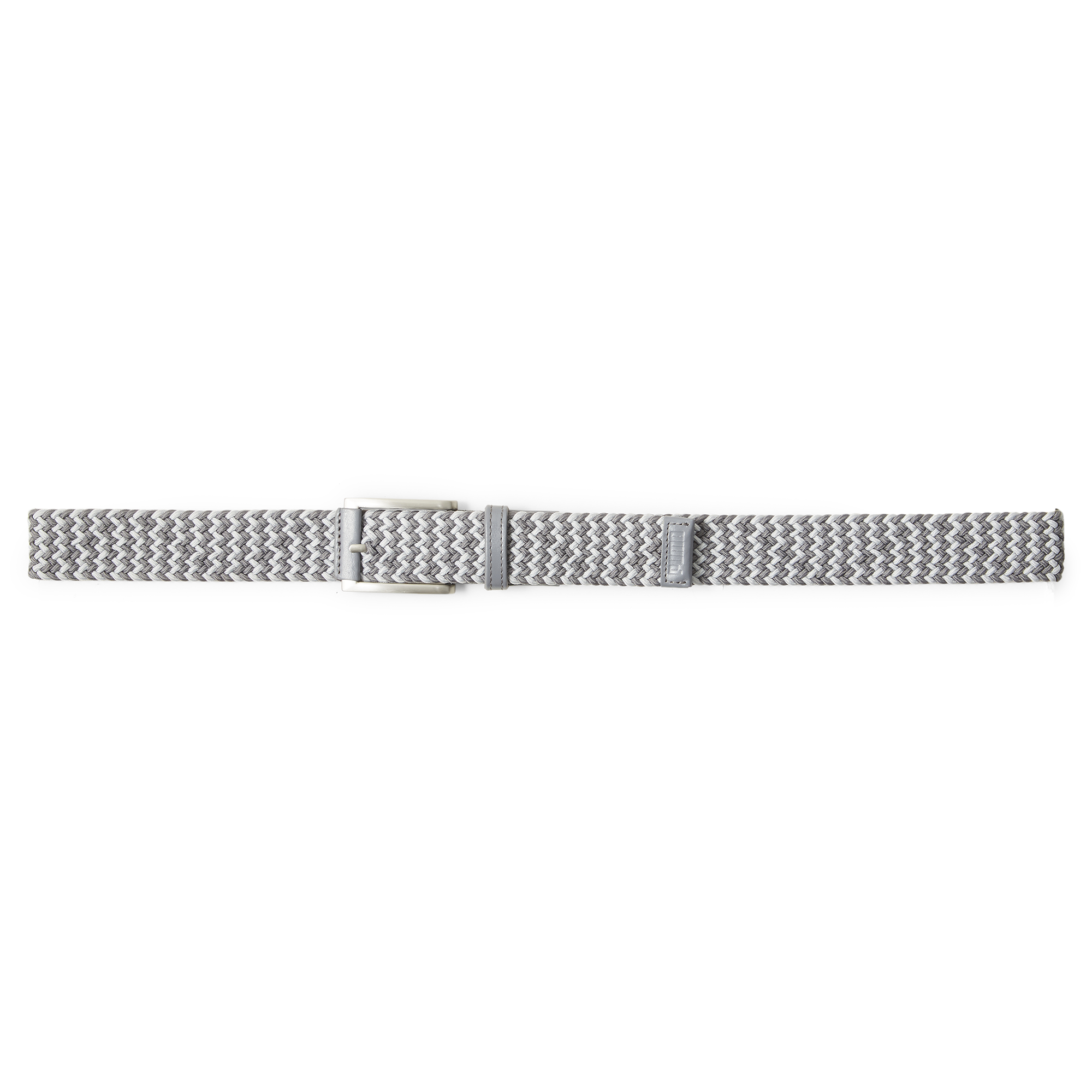 PUMA 054213-03 JACKPOT BRAIDED BELT - PAS MOŠKI - SIVA BARVA - EU S/M