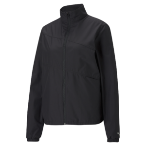 PUMA 530155-01 W FIRST MILE WIND JACKET - JAKNA ŽENSKA - ČRNA BARVA - US L