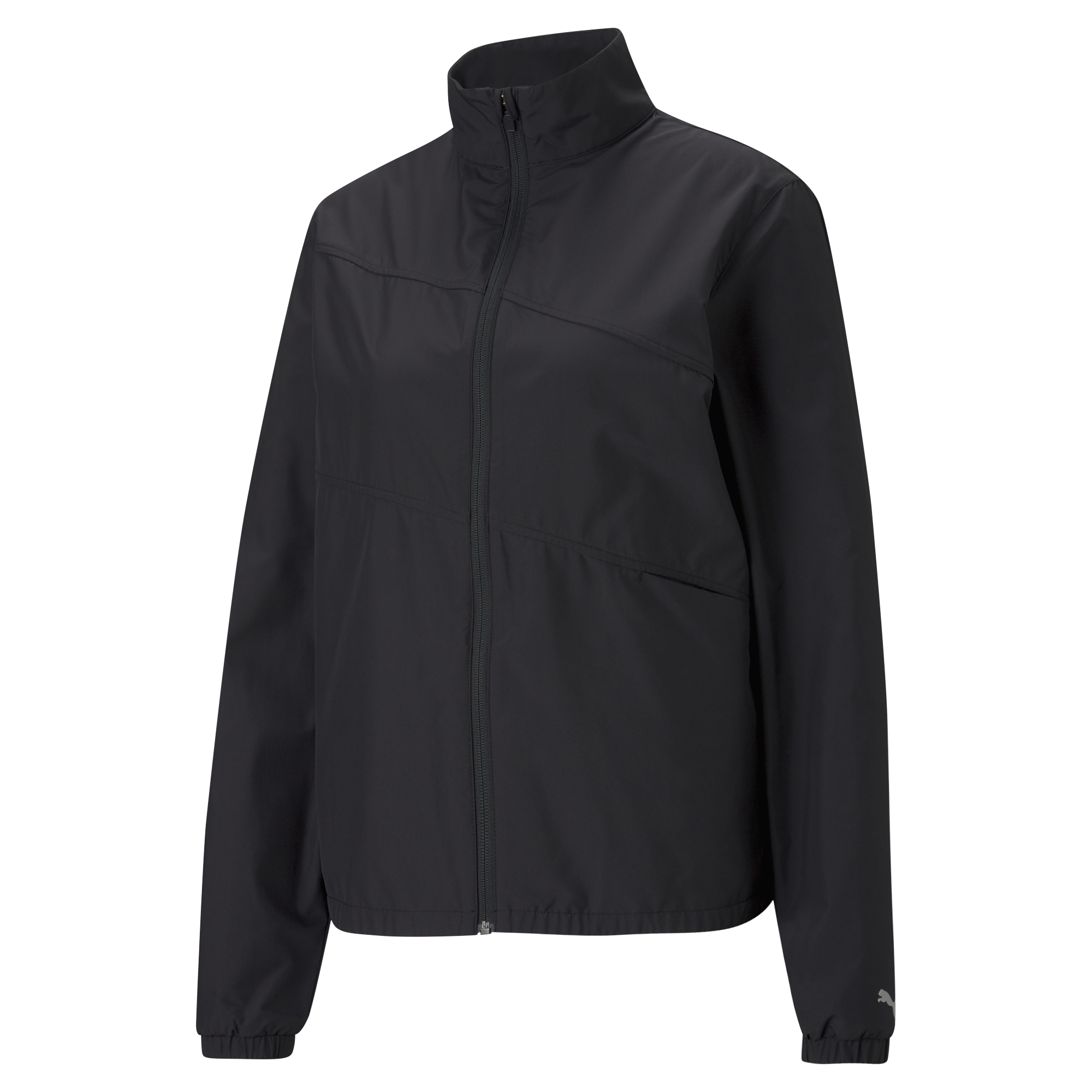 PUMA 530155-01 W FIRST MILE WIND JACKET - JAKNA ŽENSKA - ČRNA BARVA - US L