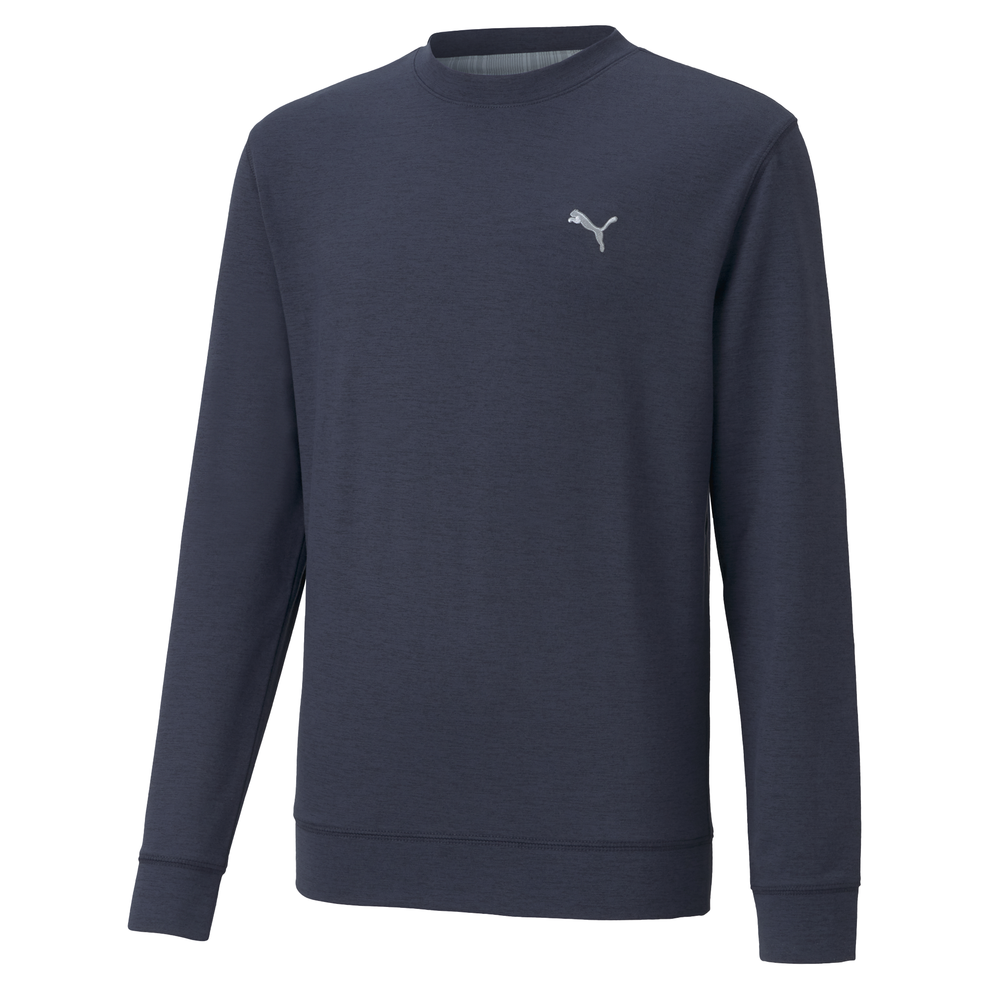 PUMA 530670-03 BOYS CLOUDSPUN CREWNECK - PULOVER MOŠKI - MODRA BARVA - D/I 116