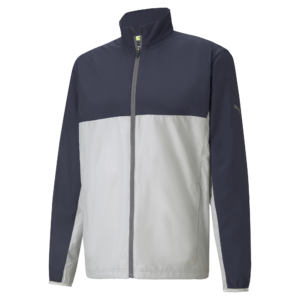 PUMA 530671-02 BOYS FIRST MILE WIND JACKET – JAKNA MOŠKA – MODRA BARVA – D/I 116