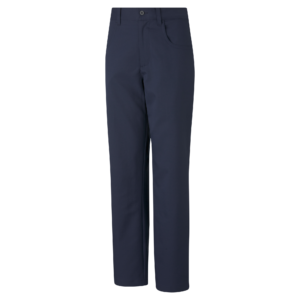 PUMA 530672-02 BOYS 5 POCKET PANT - MALE - DOLGE HLAČE OTROŠKE - MODRA BARVA - D/I 116