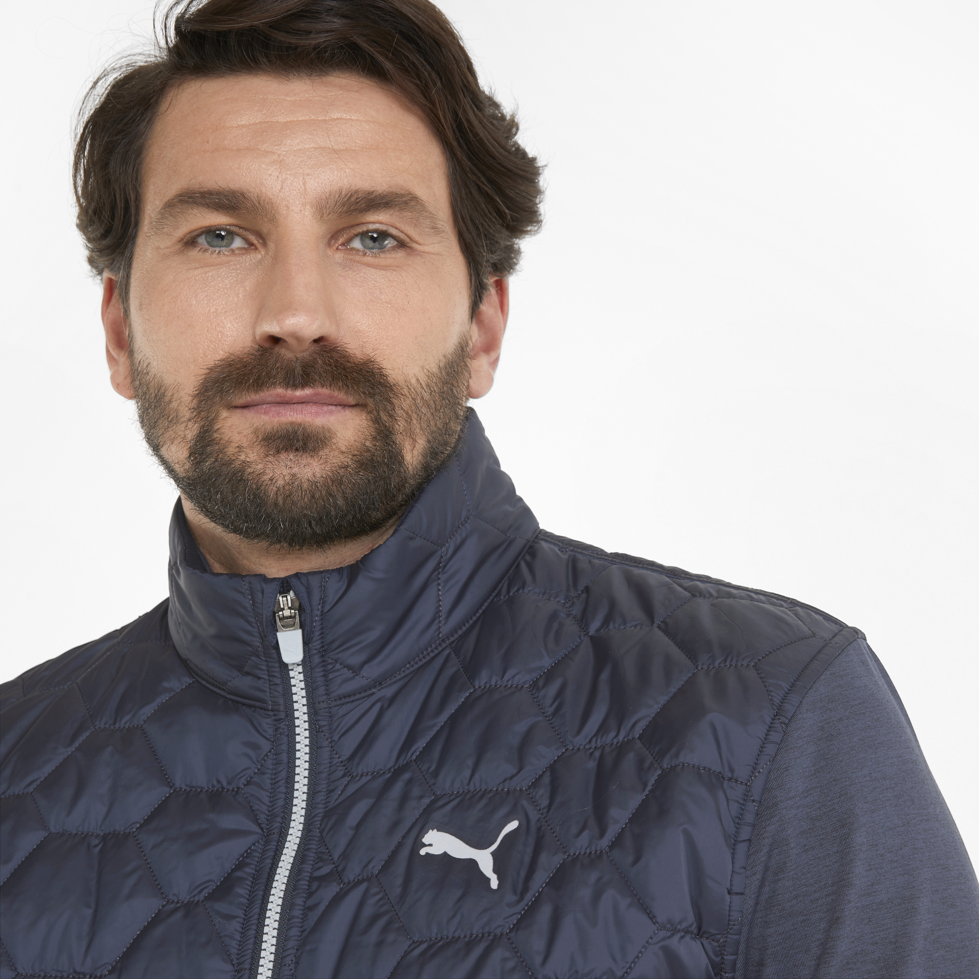 PUMA 531099-02 CLOUDSPUN WRMLBL JACKET - JAKNA PODLOŽENA MOŠKA - MODRA BARVA - US L - slika 6