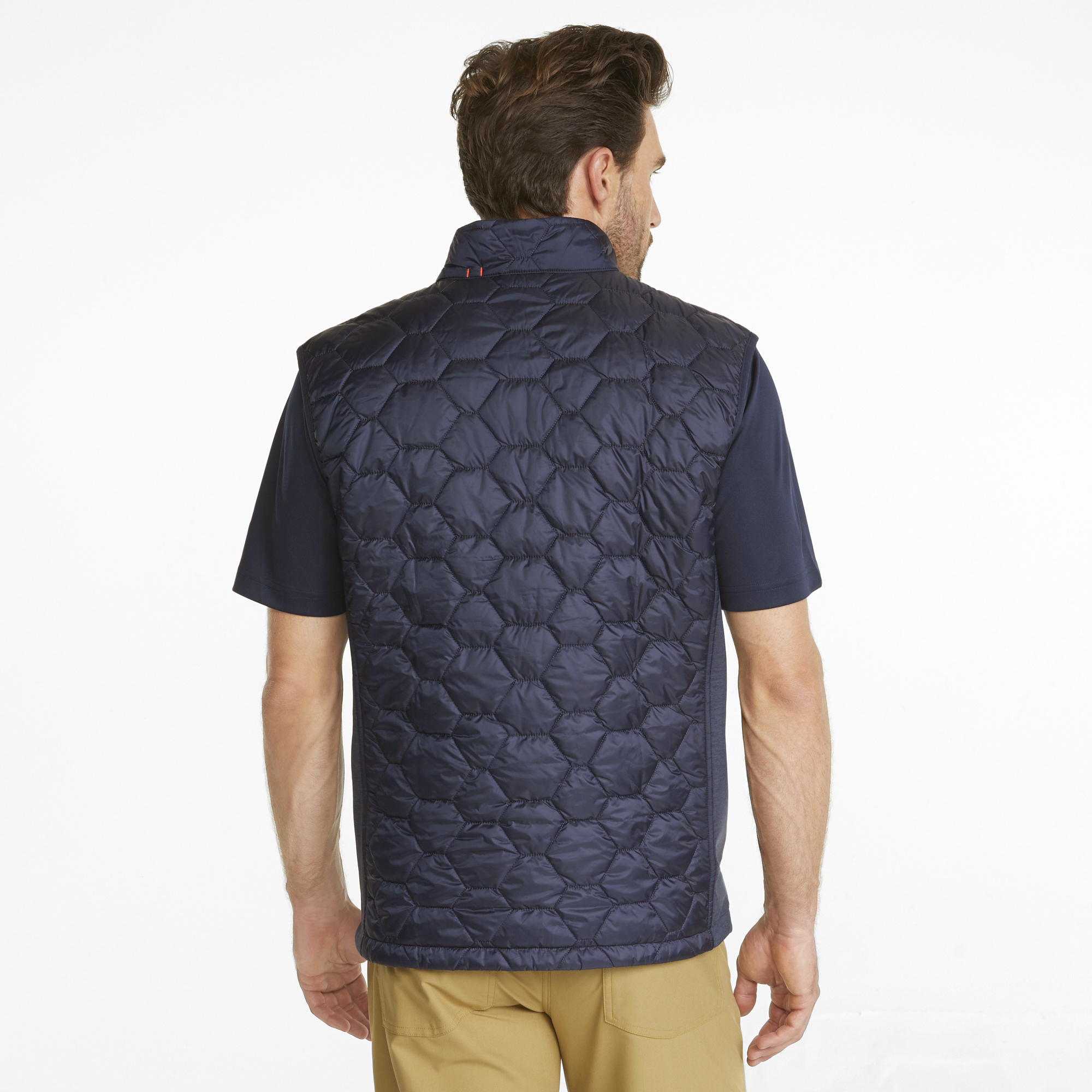 PUMA 531100-02 CLOUDSPUN WRMLBL VEST - JAKNA PODLOŽENA MOŠKA - MODRA BARVA - US L - slika 4
