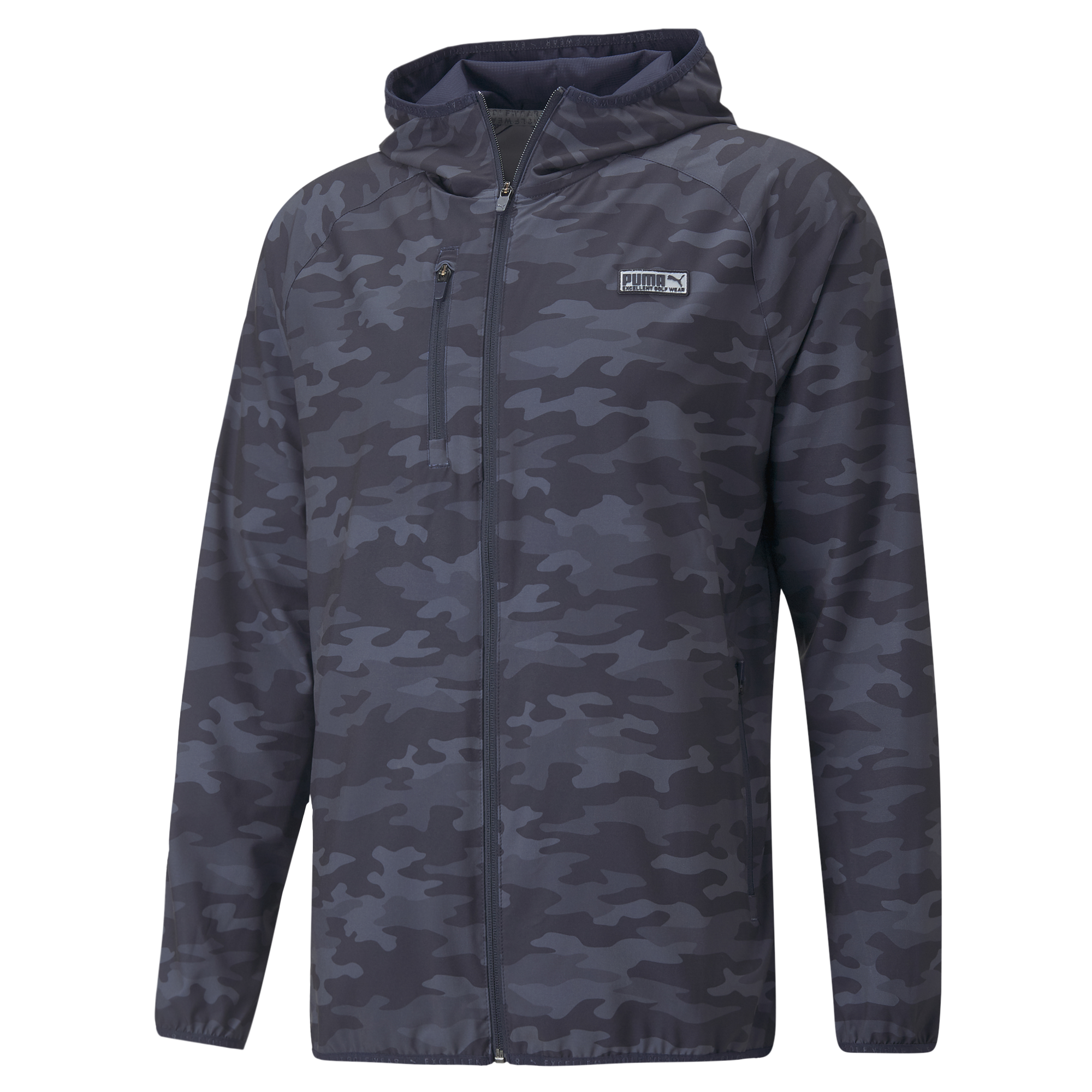 PUMA 531149-05 EGW HOODED JACKET - JAKNA MOŠKA - MODRA BARVA - US M