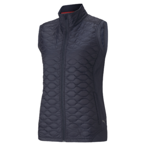 PUMA 531233-02 W CLOUDSPUN WRMLBL VEST - JAKNA PODLOŽENA ŽENSKA - MODRA BARVA - US M