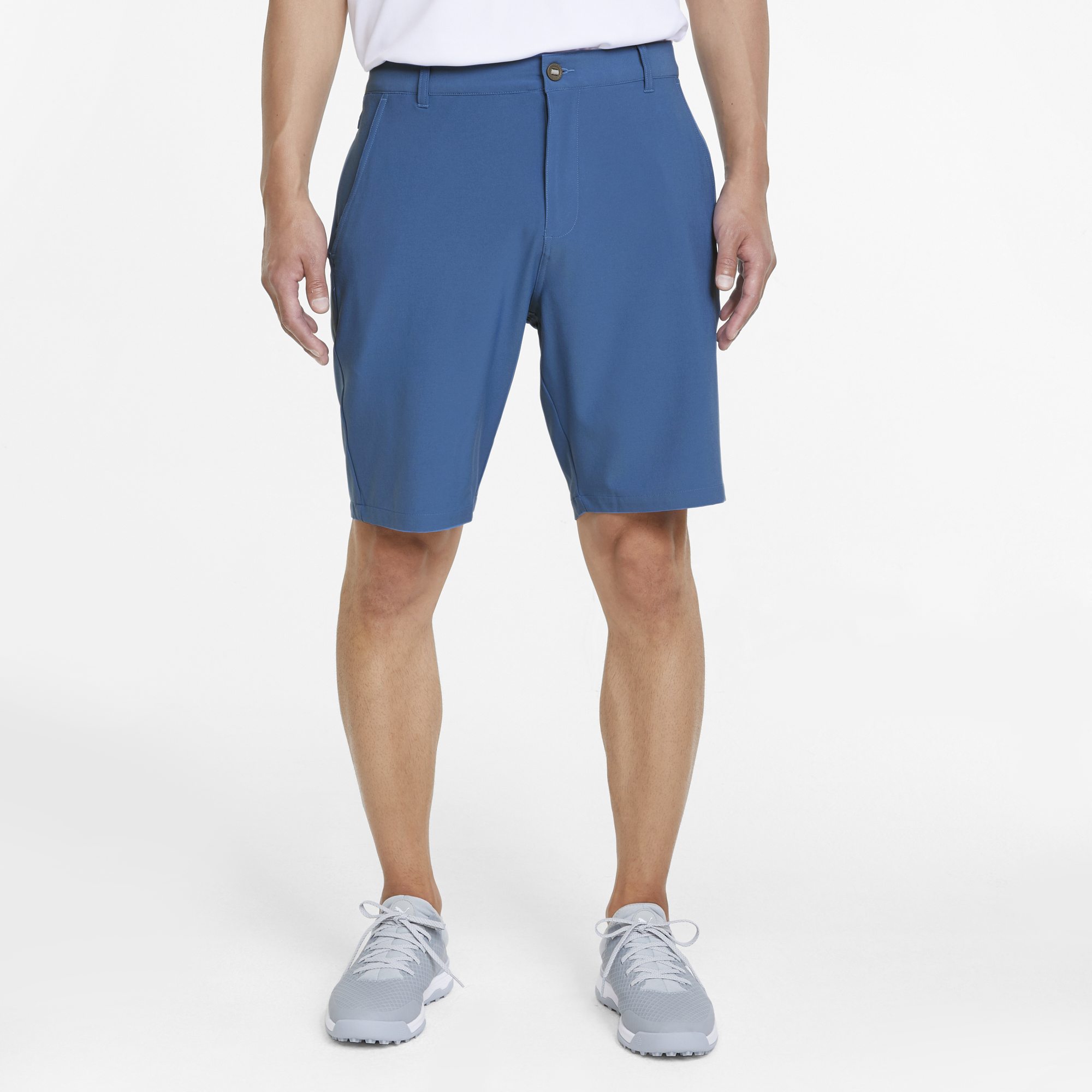 PUMA 532988-06 101 SOUTH SHORT - KRATKE HLAČE MOŠKE - SVETLO MODRA BARVA - US 30 - slika 3