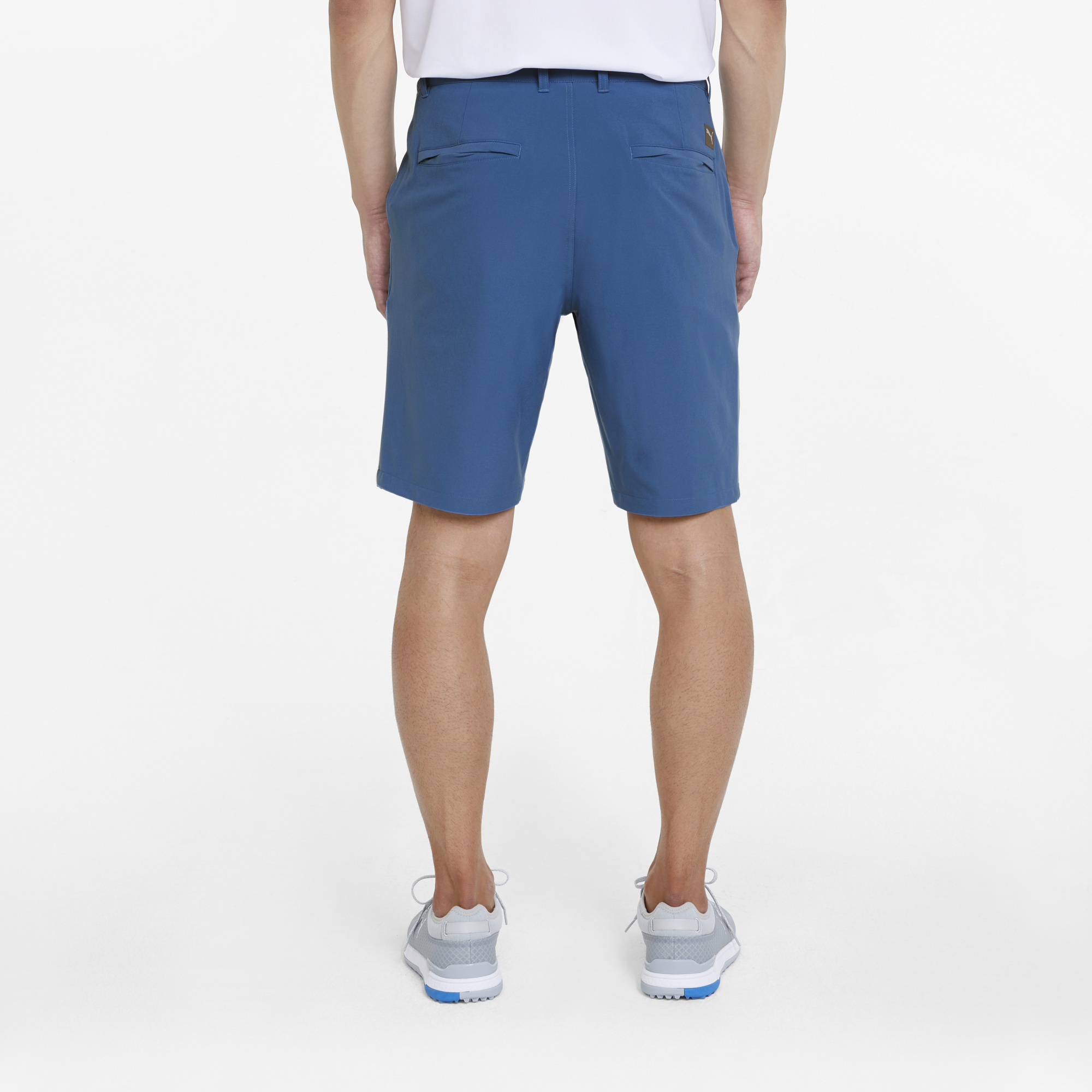 PUMA 532988-06 101 SOUTH SHORT - KRATKE HLAČE MOŠKE - SVETLO MODRA BARVA - US 30 - slika 4
