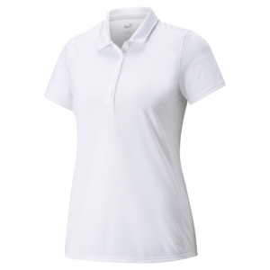 PUMA 532989-01 W GAMER POLO - POLO MAJICA ŽENSKA - BELA BARVA - US M