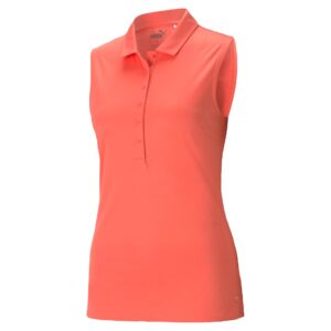 PUMA 532990-10 W GAMER SL POLO - POLO MAJICA ŽENSKA - ORANŽNA BARVA - US S
