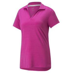 PUMA 532991-05 W CLOUDSPUN COAST POLO - POLO MAJICA ŽENSKA - ROZA BARVA - US XS