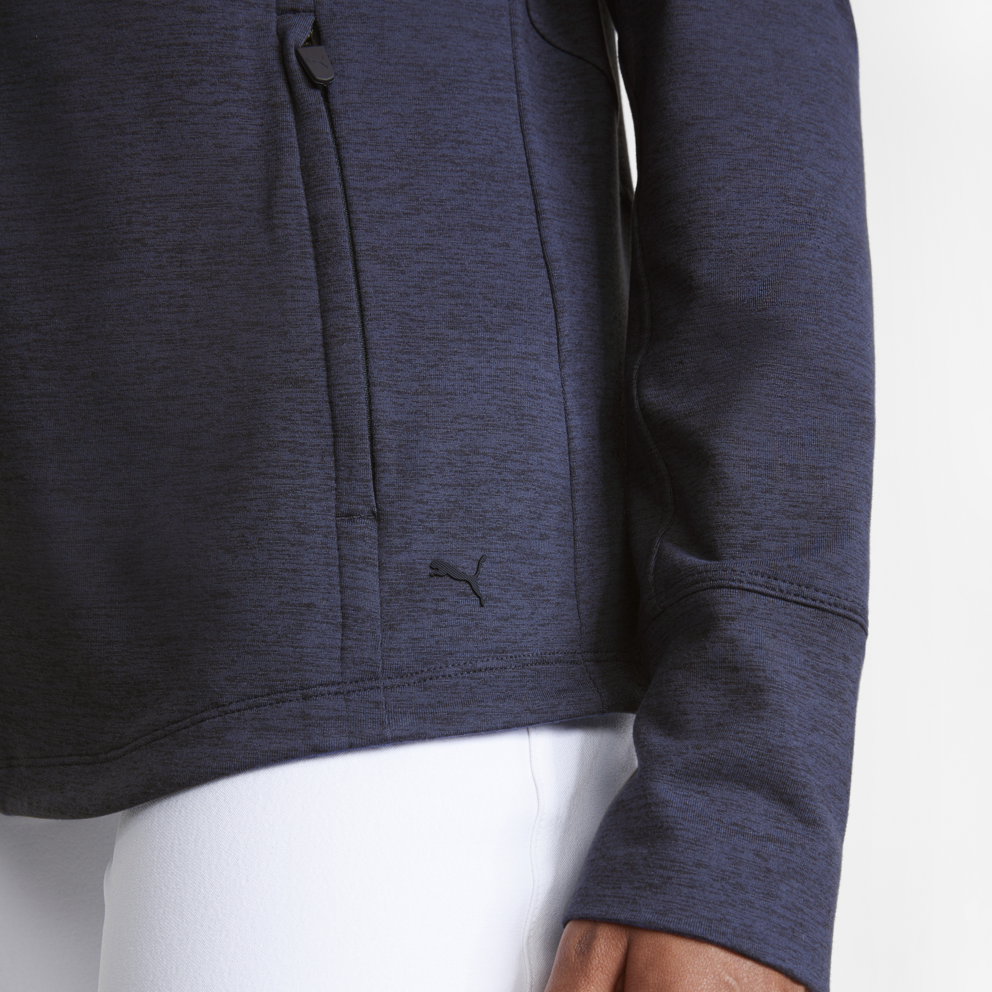 PUMA 533004-02 W CLOUDSPUN DAYBREAK JACKET - PULOVER ŽENSKI - MODRA BARVA - US L - slika 6