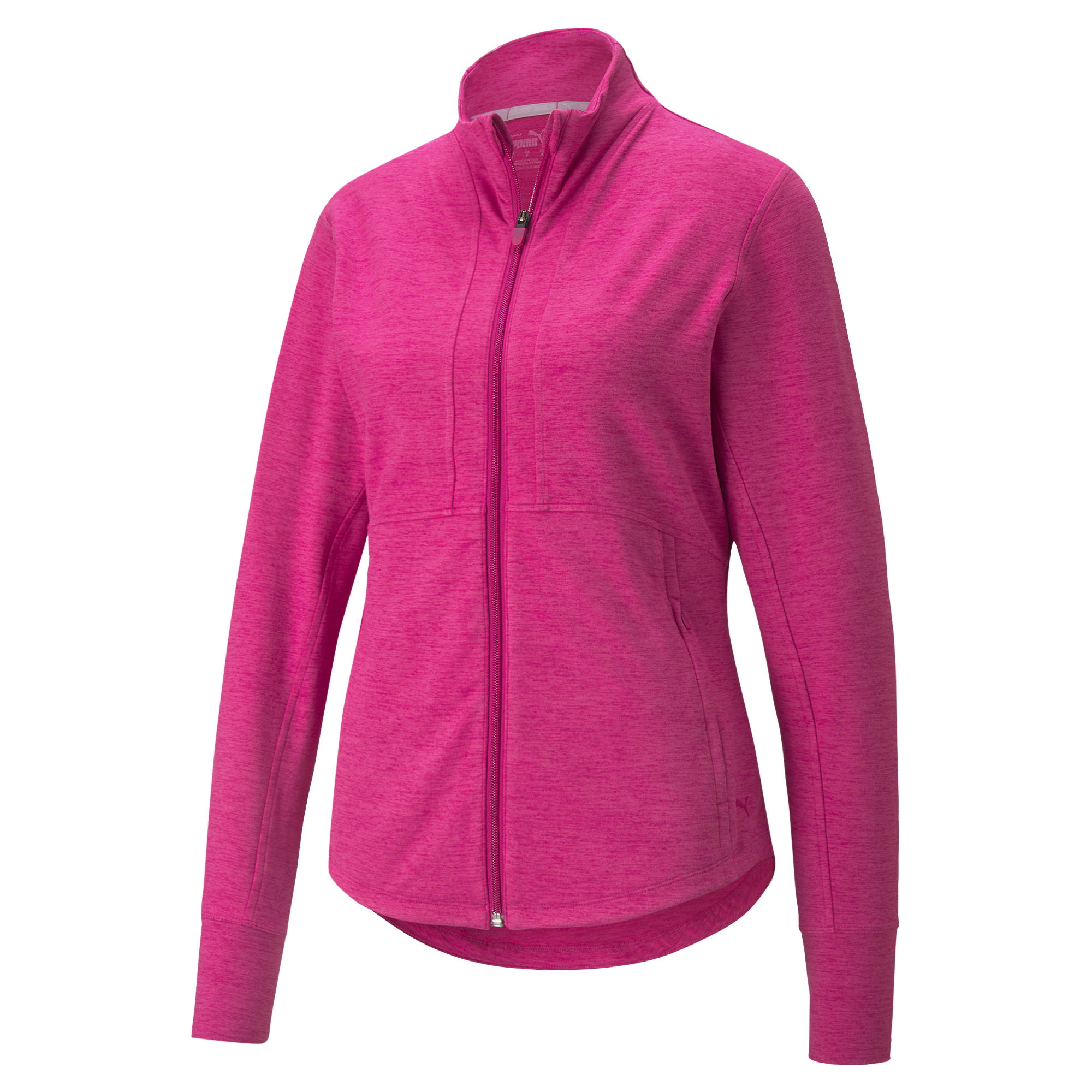 PUMA 533004-06 W CLOUDSPUN DAYBREAK JACKET - PULOVER ŽENSKI - ROZA BARVA - US L