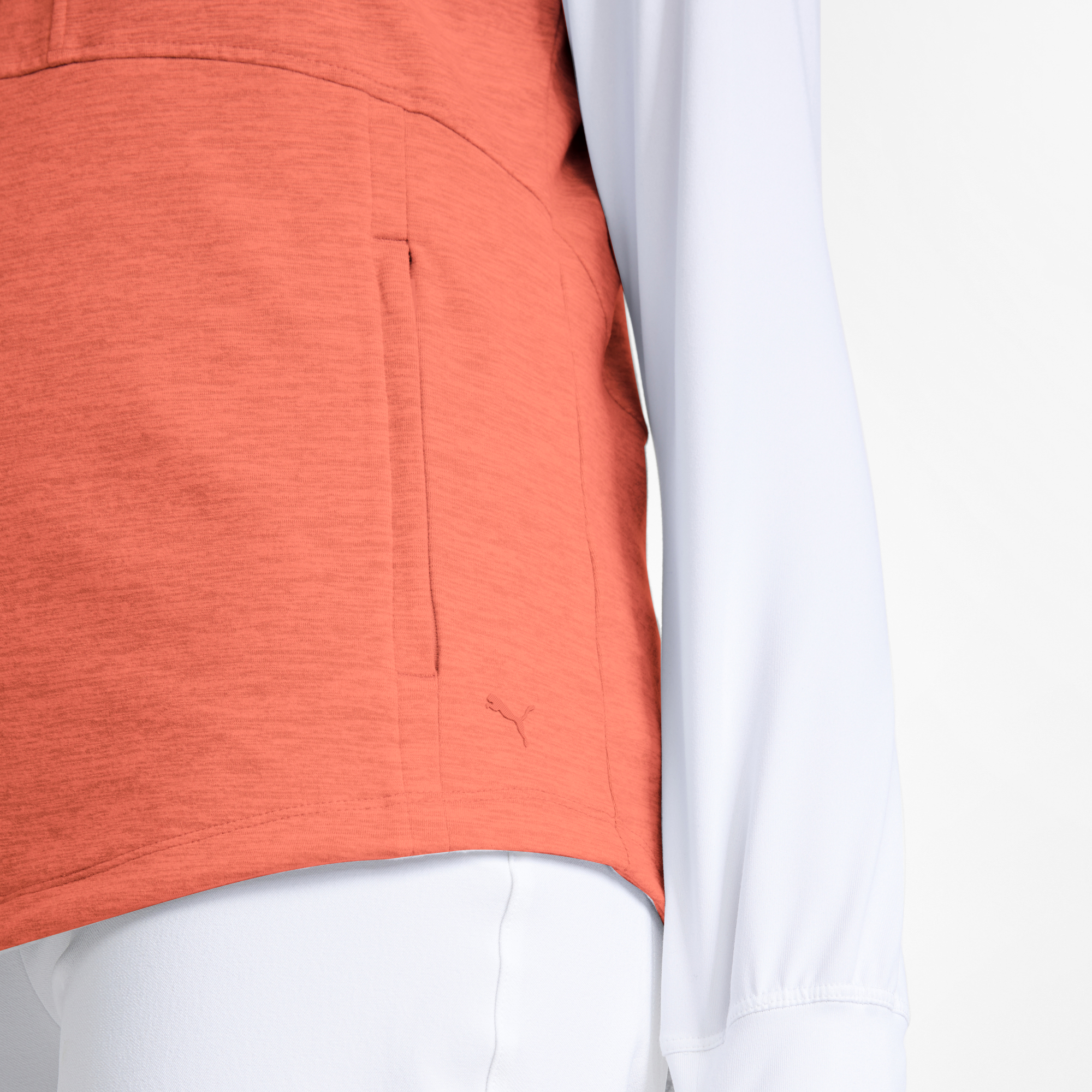 PUMA 533005-05 W CLOUDSPUN DAYBREAK VEST - PULOVER ŽENSKI - ORANŽNA BARVA - US L - slika 6