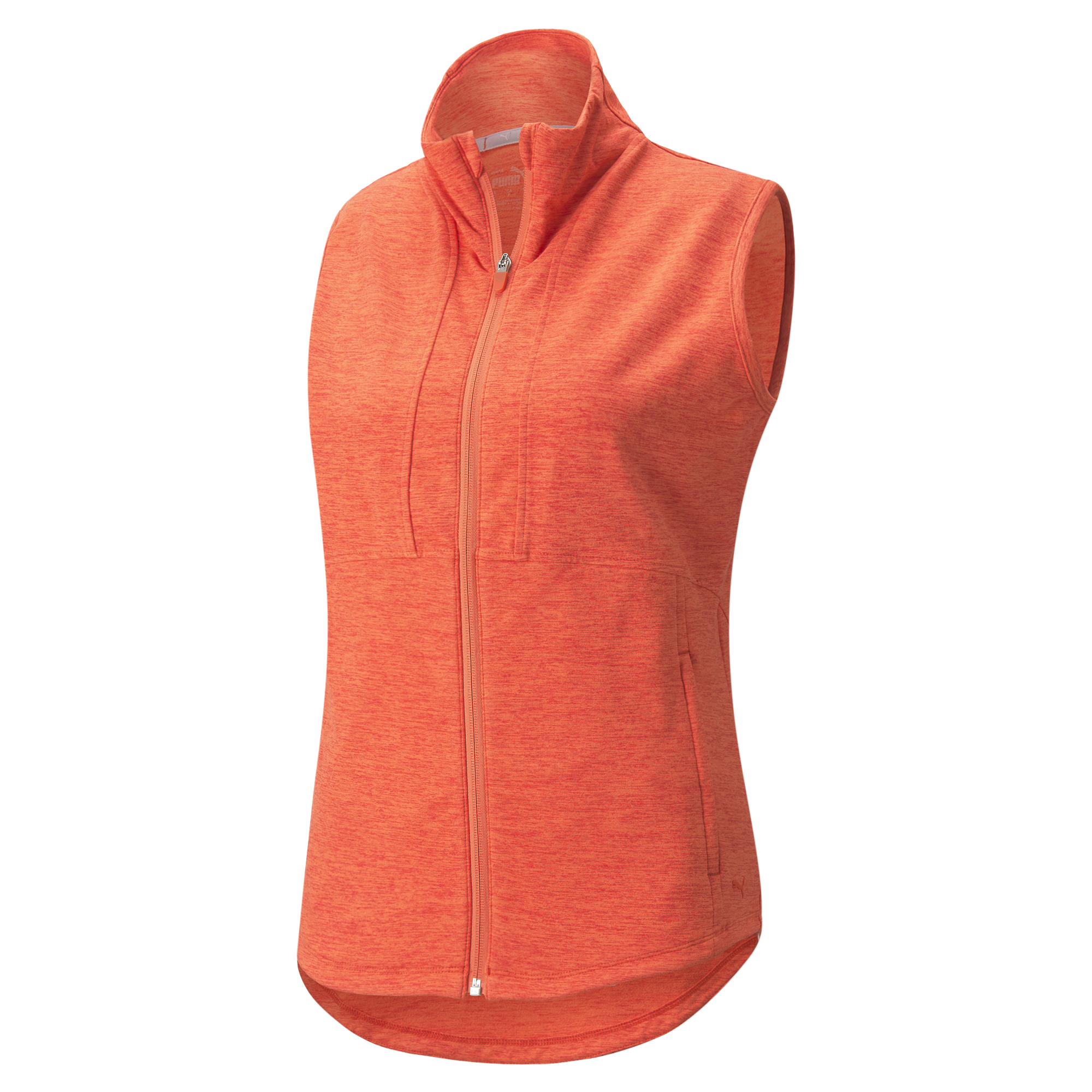 PUMA 533005-05 W CLOUDSPUN DAYBREAK VEST - PULOVER ŽENSKI - ORANŽNA BARVA - US L