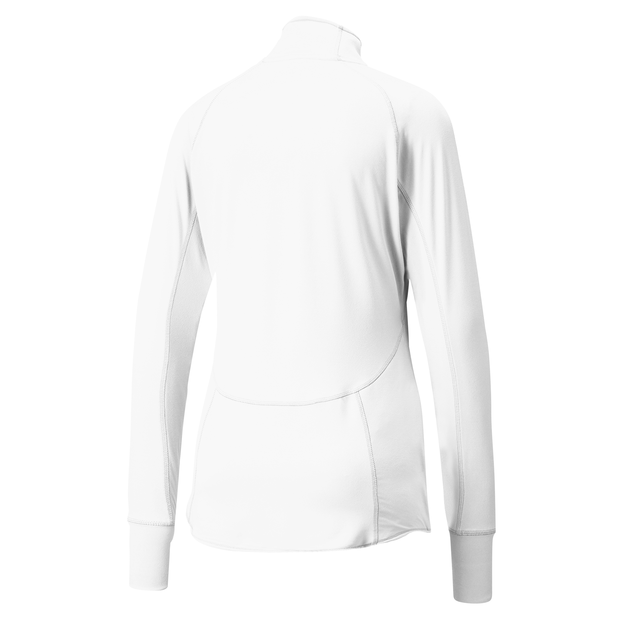 PUMA 533007-01 W GAMER 1/4 ZIP - PULOVER ŽENSKI - BELA BARVA - US M - slika 2
