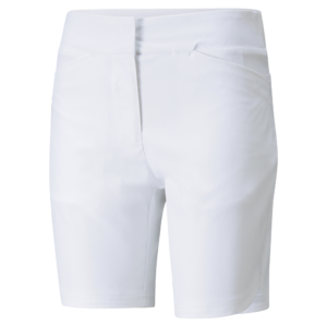 PUMA 533013-01 W BERMUDA SHORT - KRATKE HLAČE ŽENSKE - BELA BARVA - US M