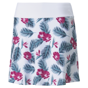 PUMA 533014-01 PWRSHAPE PARADISE SKIRT - KRILO - BELA BARVA - US S