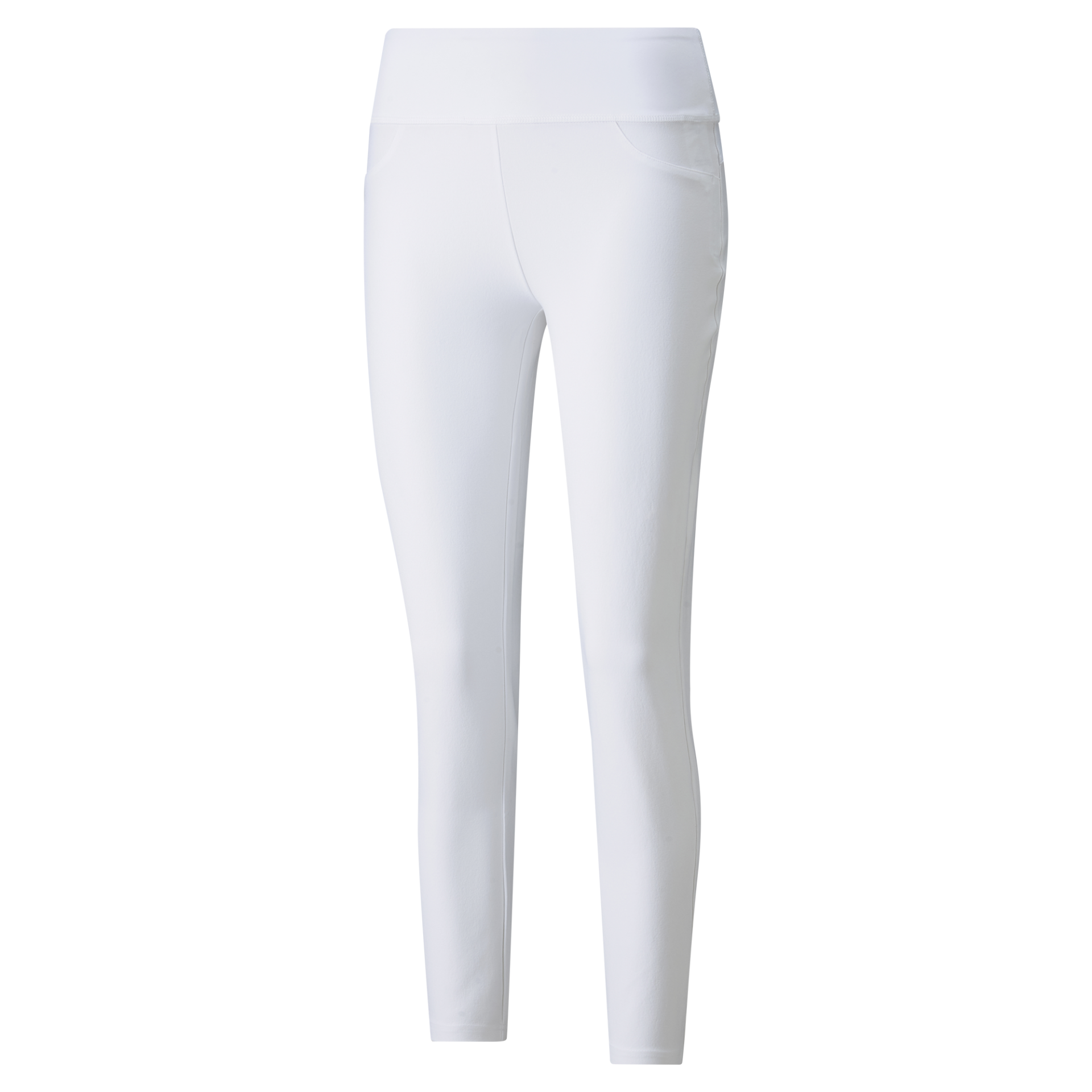 PUMA 533016-02 PWRSHAPE PANT - DOLGE HLAČE ŽENSKE - BELA BARVA - US M