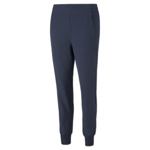 PUMA 535521-02 W PIERVIEW JOGGER - DOLGE HLAČE ŽENSKE - MODRA BARVA - US L