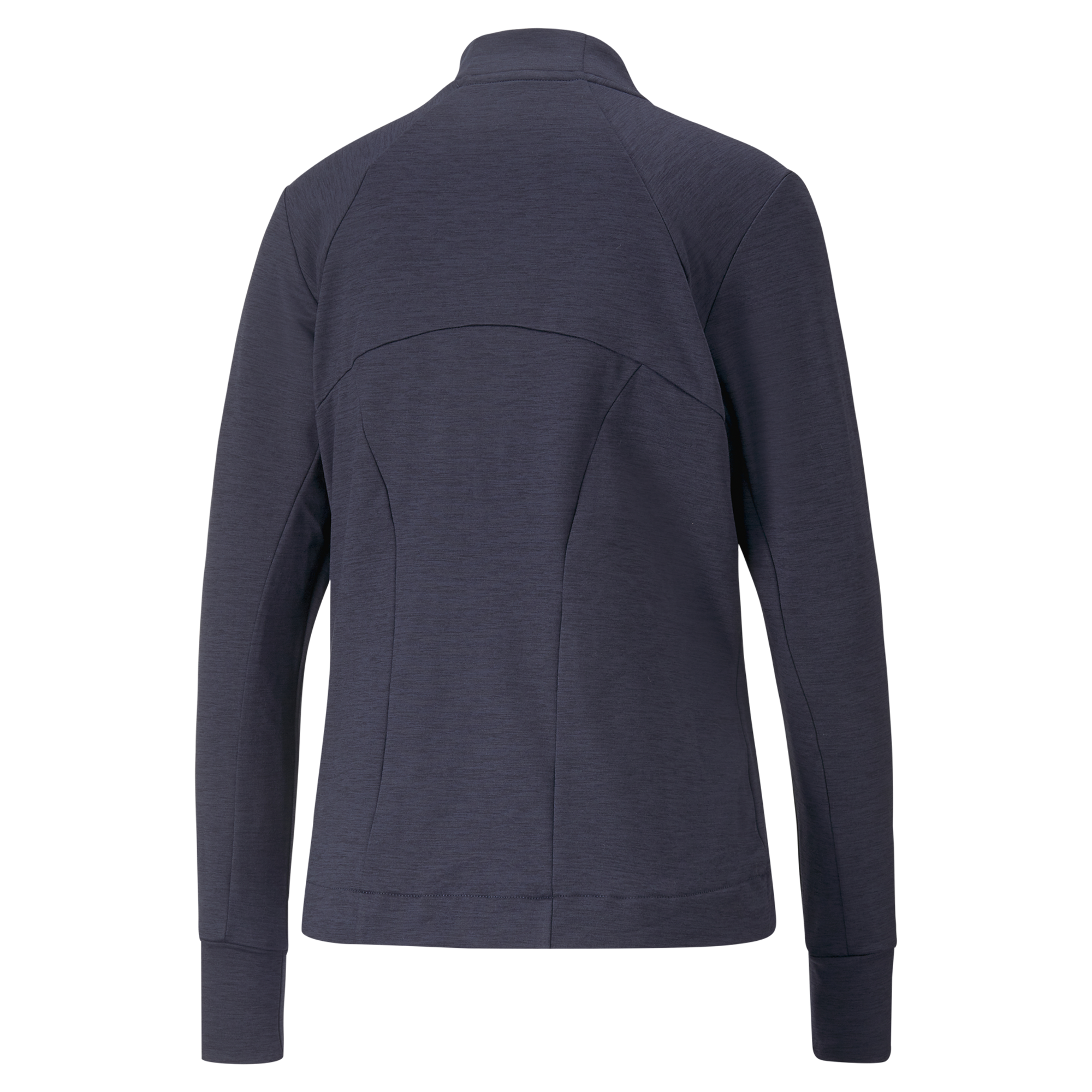 PUMA 537502-02 W CLOUDSPUN HEATHER FULL ZIP JACKET - PULOVER ŽENSKI - MODRA BARVA - US M - slika 2