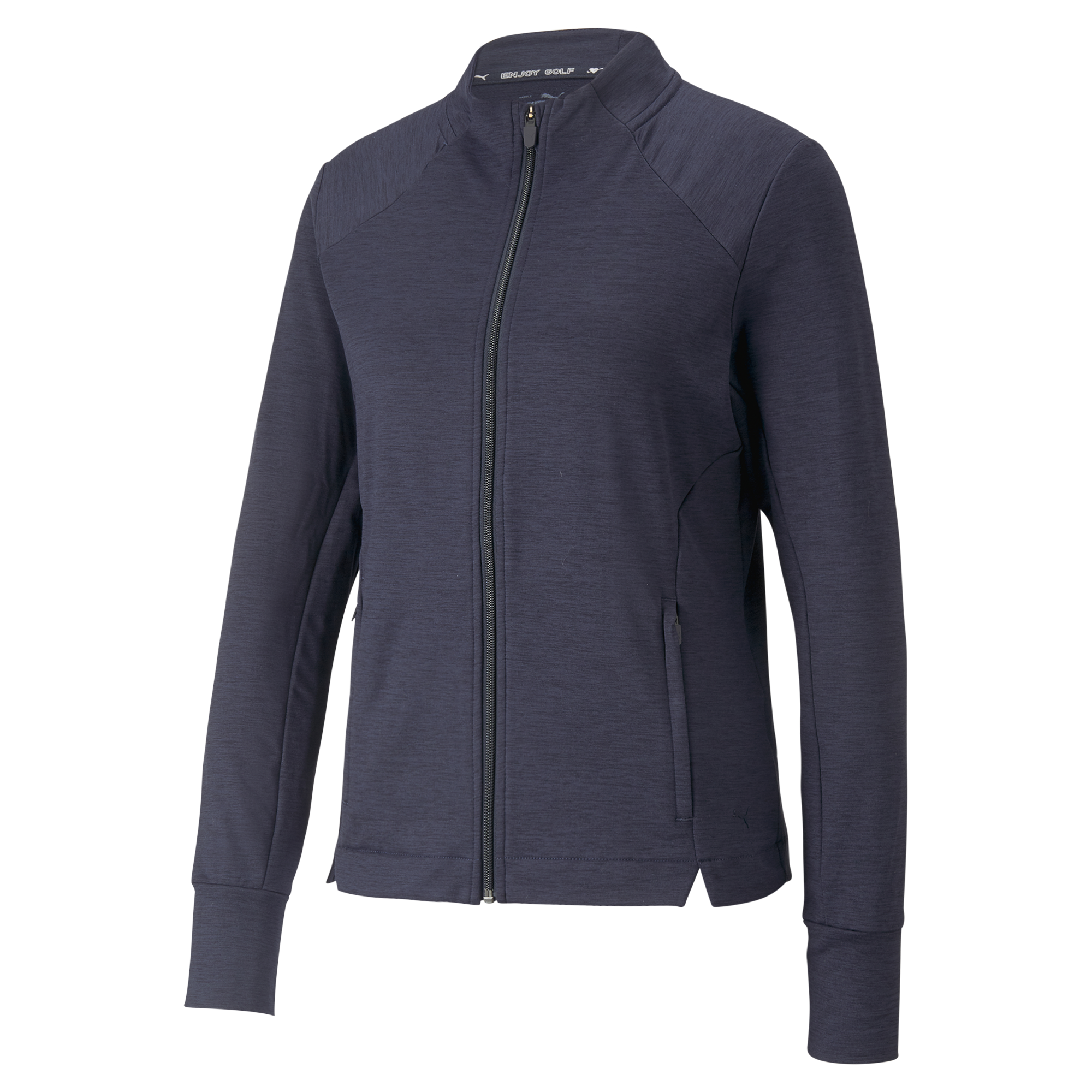 PUMA 537502-02 W CLOUDSPUN HEATHER FULL ZIP JACKET - PULOVER ŽENSKI - MODRA BARVA - US M