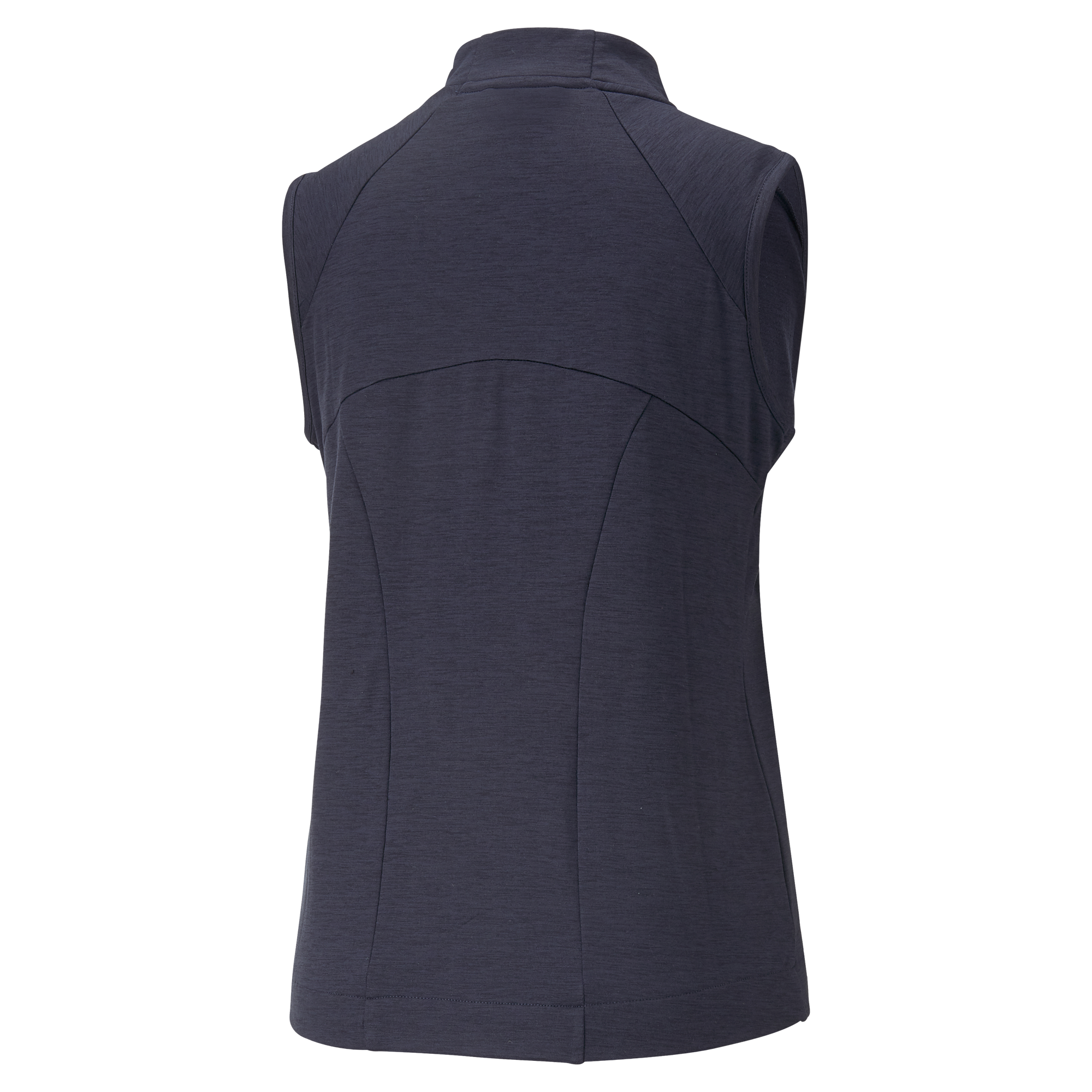 PUMA 537503-02 W CLOUDSPUN HEATHER FULL ZIP VEST - PULOVER ŽENSKI - MODRA BARVA - US M - slika 2