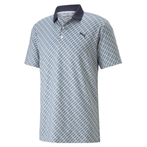 PUMA 538992-03 MATTR PINEAPPLES POLO - POLO MAJICA MOŠKA - MODRA BARVA - US L