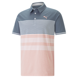 PUMA 538997-04 MATTR TRACK POLO - POLO MAJICA MOŠKA - SIVA BARVA - US M