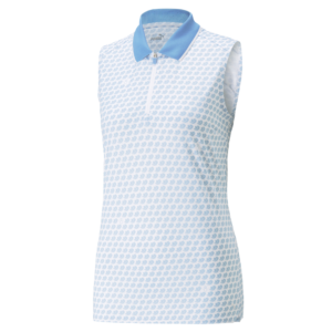 PUMA 538998-02 W MATTR LOVE/H8 SL POLO - POLO MAJICA ŽENSKA - BELA BARVA - US S