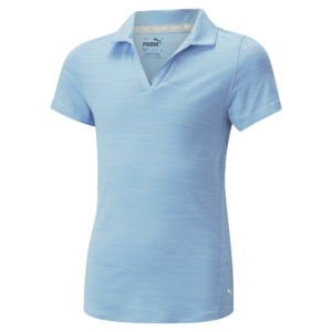 PUMA 539782-02 GIRLS CLOUDSPUN COAST POLO - POLO MAJICA ŽENSKA - MODRA BARVA - D/I 176
