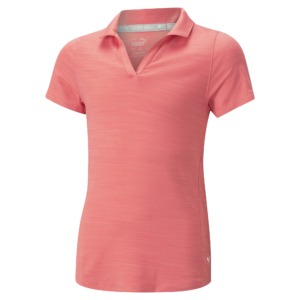 PUMA 539782-03 GIRLS CLOUDSPUN COAST POLO - POLO MAJICA ŽENSKA - ROZA BARVA - D/I 140