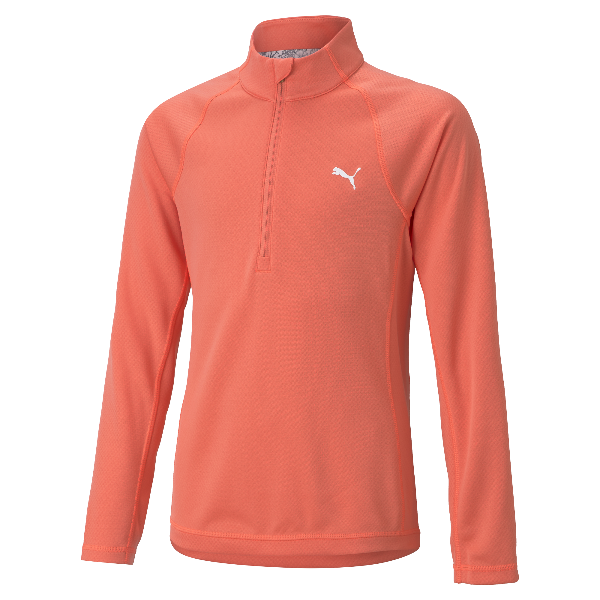 PUMA 578141-07 GIRLS 1/4 ZIP - PULOVER ŽENSKI - MODRA BARVA - D/I 140